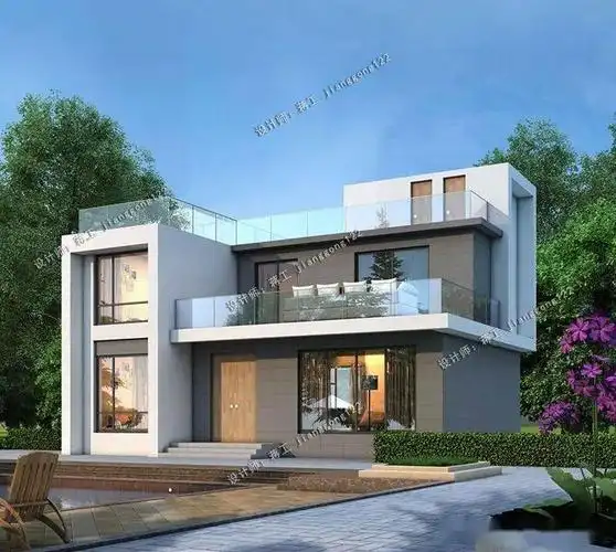 5款二层农村别墅现代风时尚又大气网友真不像农村