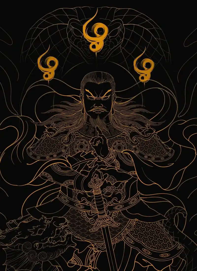 真武大帝61道家文化#道系青年 #纹身刺青 #南昌纹身 #真武 - 抖音