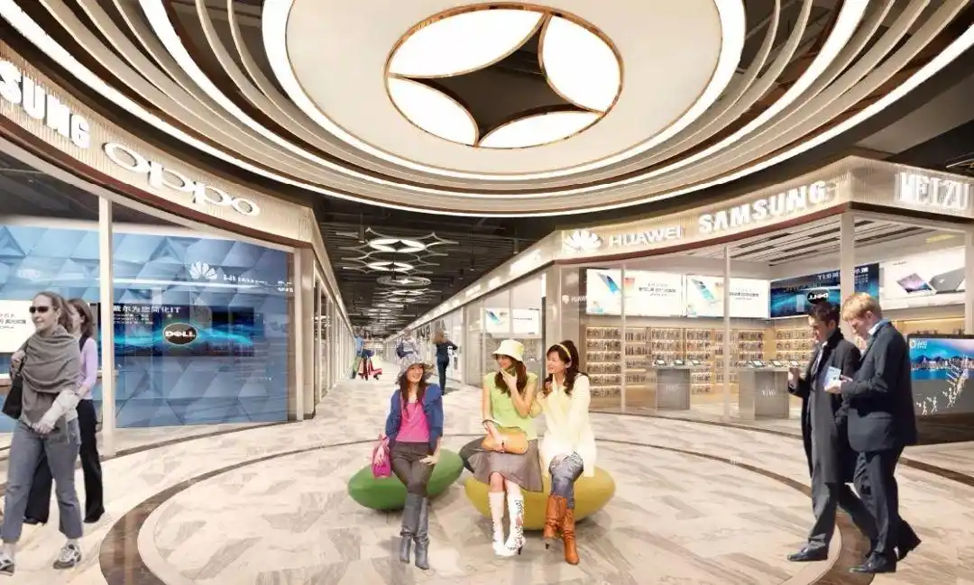 新化地下商城效果图来了!即将惊艳世界!