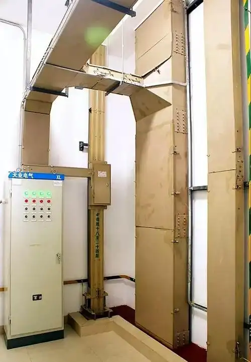 电井桥架安装及标识效果