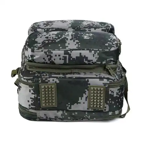 l036 07陆军夏季野战携行背囊 军用新式背包 部队包具专用toparmy拉链