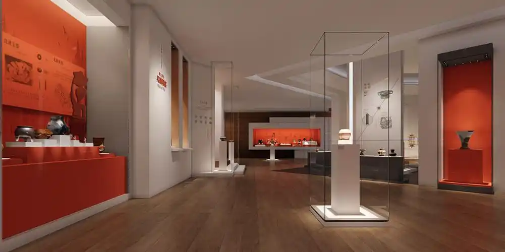 苏州博物馆西馆_公装案例_公装效果图_展览馆设计效果图_商业展示效果