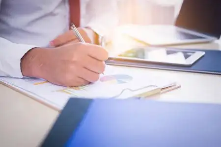 上班族是一个敬业勤奋的人.照片