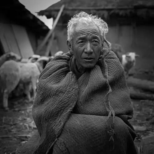 【守--大凉山留守老人摄影图片】大凉山彝族自治州纪实摄影_太平洋