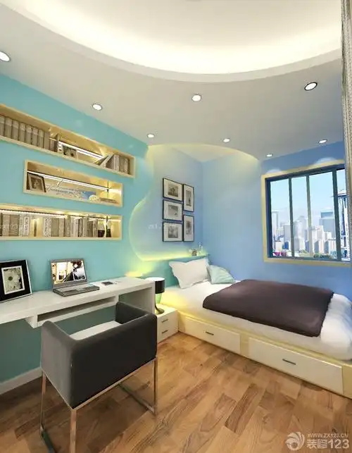现代10平方米卧室榻榻米床装修设计图片大全