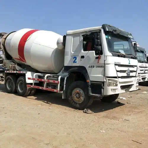 二手混凝土搅拌车分期 常德二手搅拌罐车出售 转让二手12方搅拌车