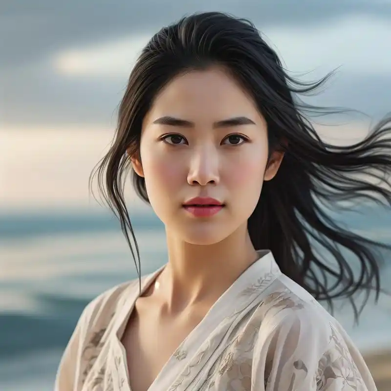 淡雅气质,四十岁女人的头像99