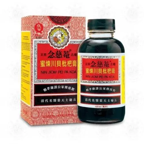 京都念慈庵 蜜炼川贝枇杷露150ml nin jiom pei pa koa 150ml