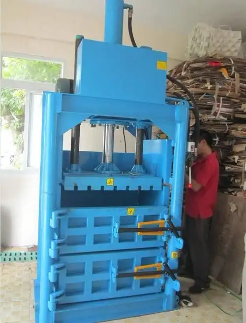 大城·大型废纸打包机 立式废纸板液压打包机 60吨废纸打包机厂家