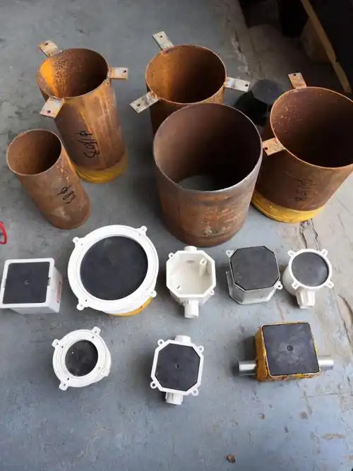 60铝模定位器预埋86线盒固定块灯头盒定位器止水节填充橡胶模块膜