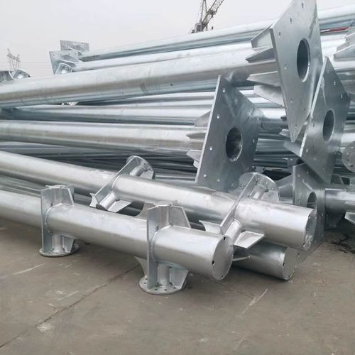 交通标志杆道路指示牌立杆立柱单悬臂f杆路牌杆监控杆公路八角杆