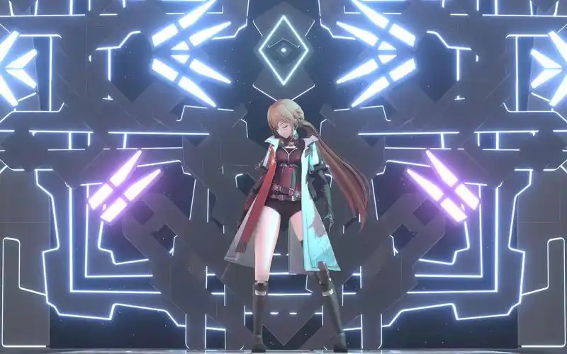 【少女前线2/mmd】闪电groza『ch4nge』(4k-60fps)