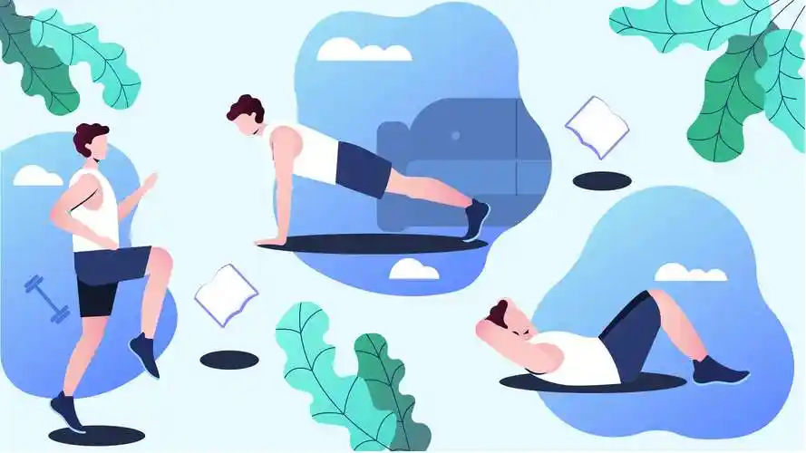 全民健身日生命在于运动体重向下健康向上