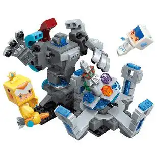乐高迷你世界花小楼人仔皮肤大战远古巨人盲盒拼装积木儿童玩具 券
