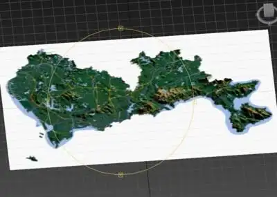 深圳市3d打印三维地形