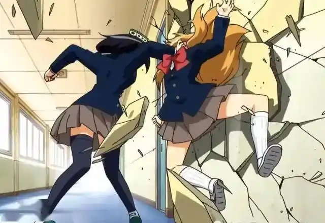 动漫中让人喷饭的壁咚场面可以温柔点吗墙壁都要咚裂了