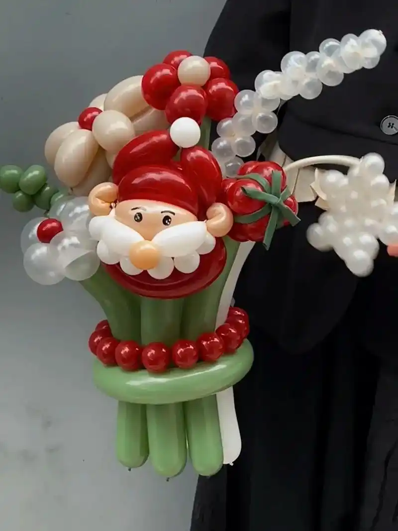 让我看看谁还没过上节!#网红波波球 #创意手工 #气球造型  - 抖音