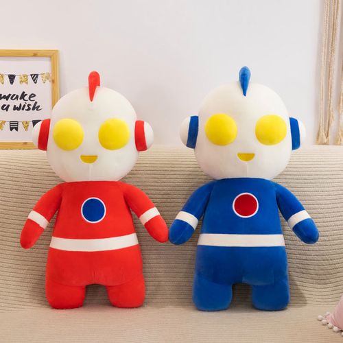 奥特曼毛绒玩具公仔抱枕卡通可爱儿童咸蛋超人男孩睡觉毛绒布艺类玩具