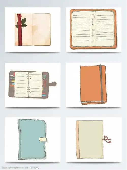 情侣日记本手绘简笔画 - 简单简笔画