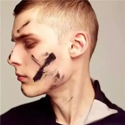 街头范欧美寸头男——轮廓诱惑