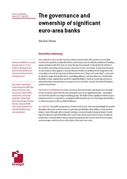the european union remains a laggard on banking supervisory