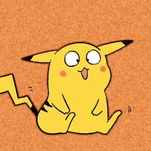 斗鸡眼动物头像伊丽莎白,皮卡丘,派大星等动漫中小动物萌萌哒斗鸡眼