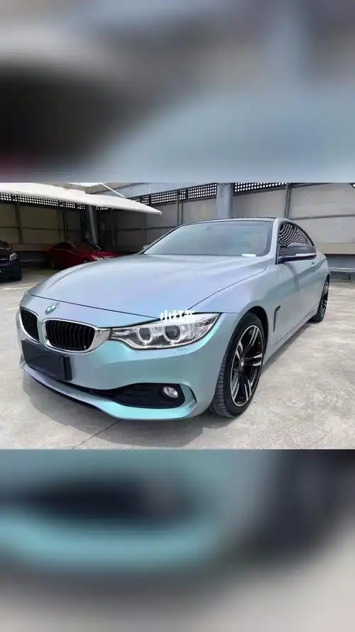 7215极品原版原漆17年宝马420i 原车白色贴变色龙膜 车况不用考虑