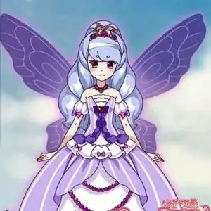 小花仙芬妮公主简笔画