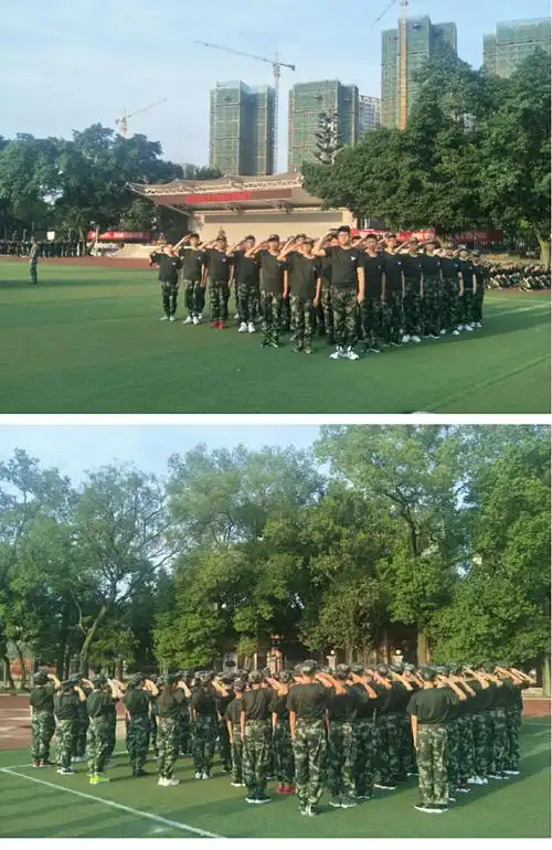 追"光"者,逐梦人--蜀光中学2019年新生国防教育