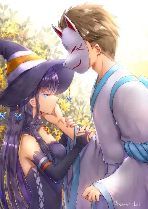 初恋插画图片壁纸