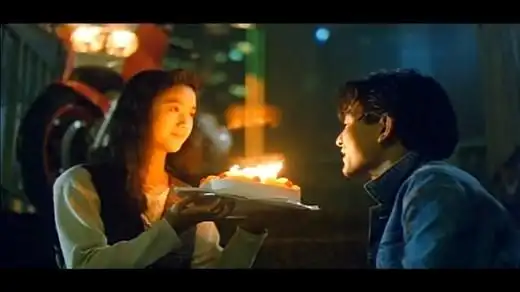 天若有情 【图解】:一个简单的生日蛋糕,联系了两人的姻缘.