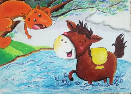 衢州学院16级学前教育专业暑期儿童故事绘画技能展