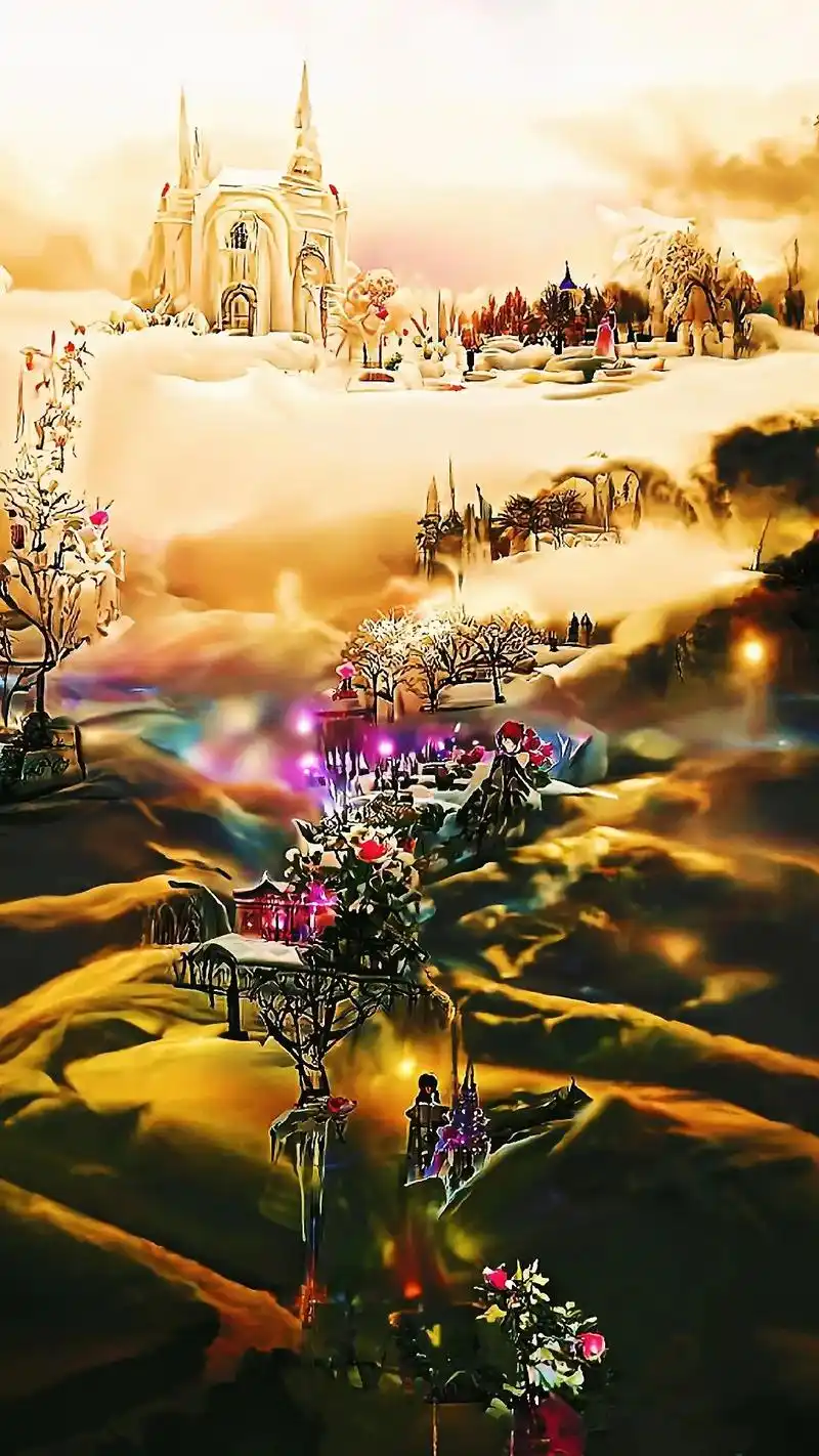 鲜花盛开,梦幻美景,如人间天堂.眼中有美,心中有爱 - 抖音