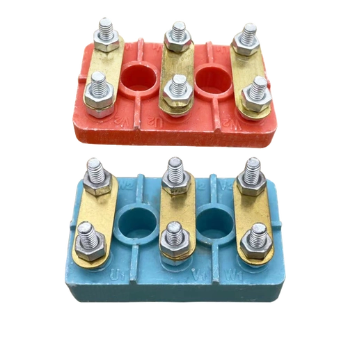 y8090系列三相电机电动机接线柱接线端子耐高温绝缘原厂接线板