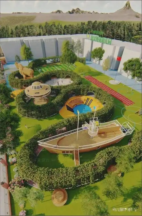 幼儿园环境设计中童趣感氛围如何营造?