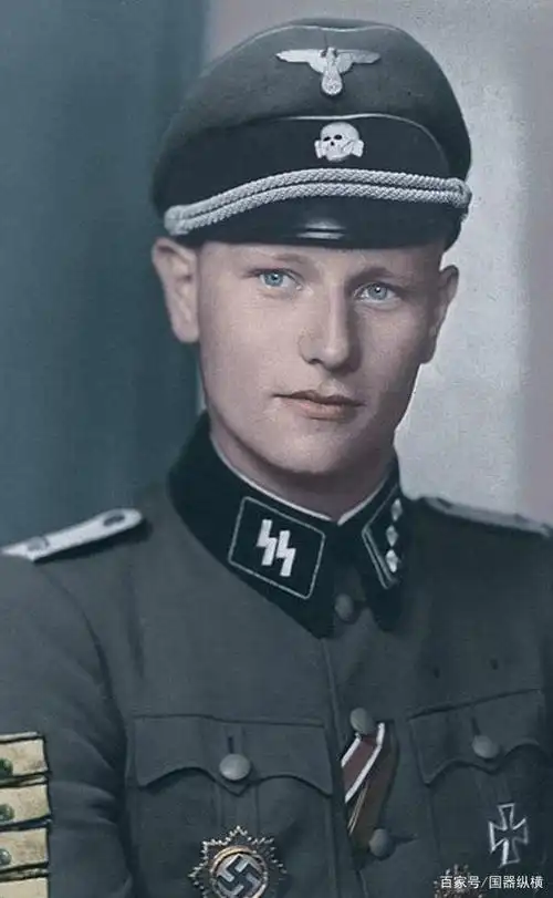 二战时期德国军人旧照,面容帅气却心如蛇蝎,最终的结局早已注定
