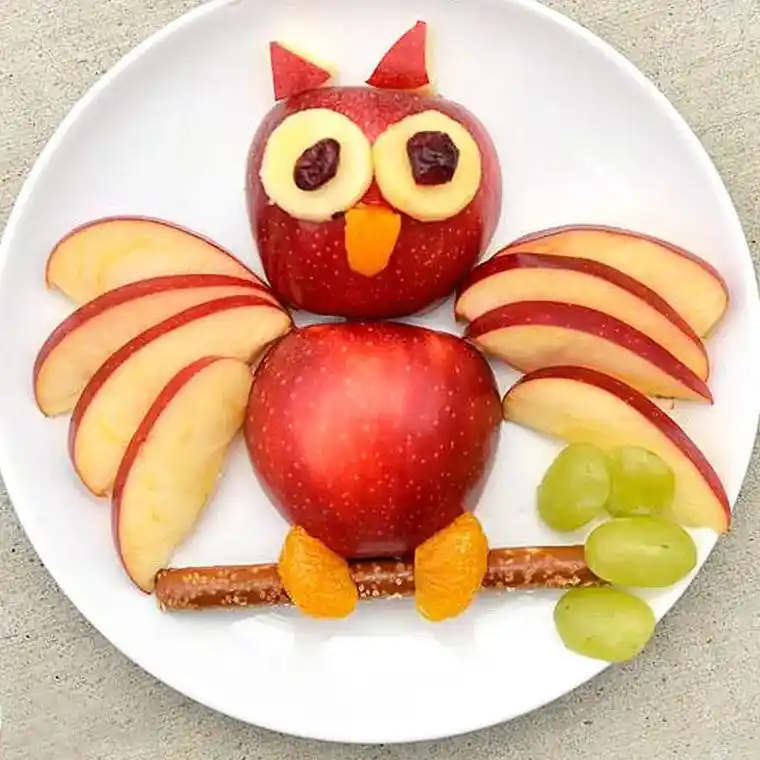 苹果的六种摆盘