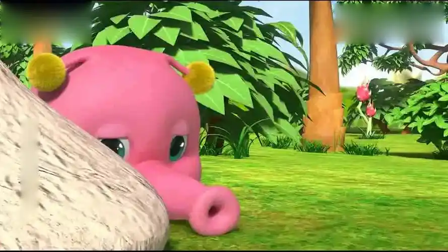 超级小熊波比,坐上泡泡飞艇,成功解救小动物-动漫视频-搜狐视频