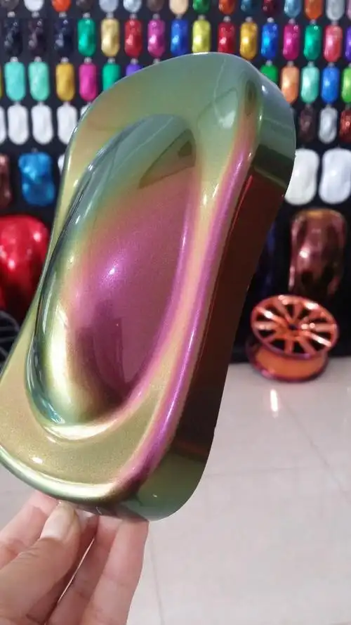 特效漆目前最受追捧的超级变色龙漆颜色_东方汽车