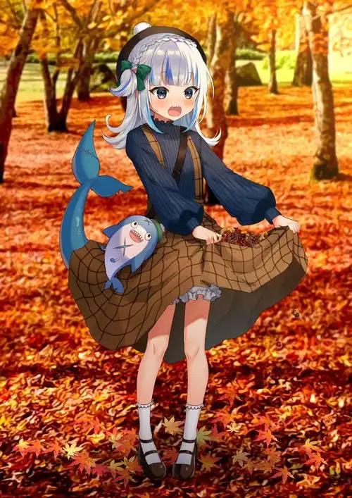 秋天的小格拉hololiveen鲨鱼娘
