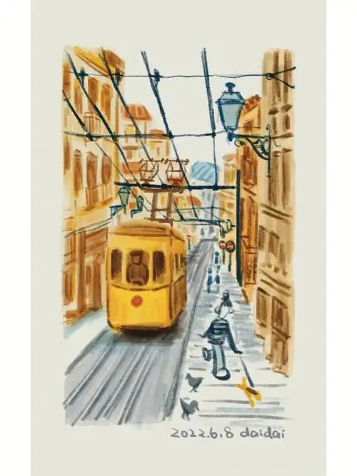 城市街景速写day306361