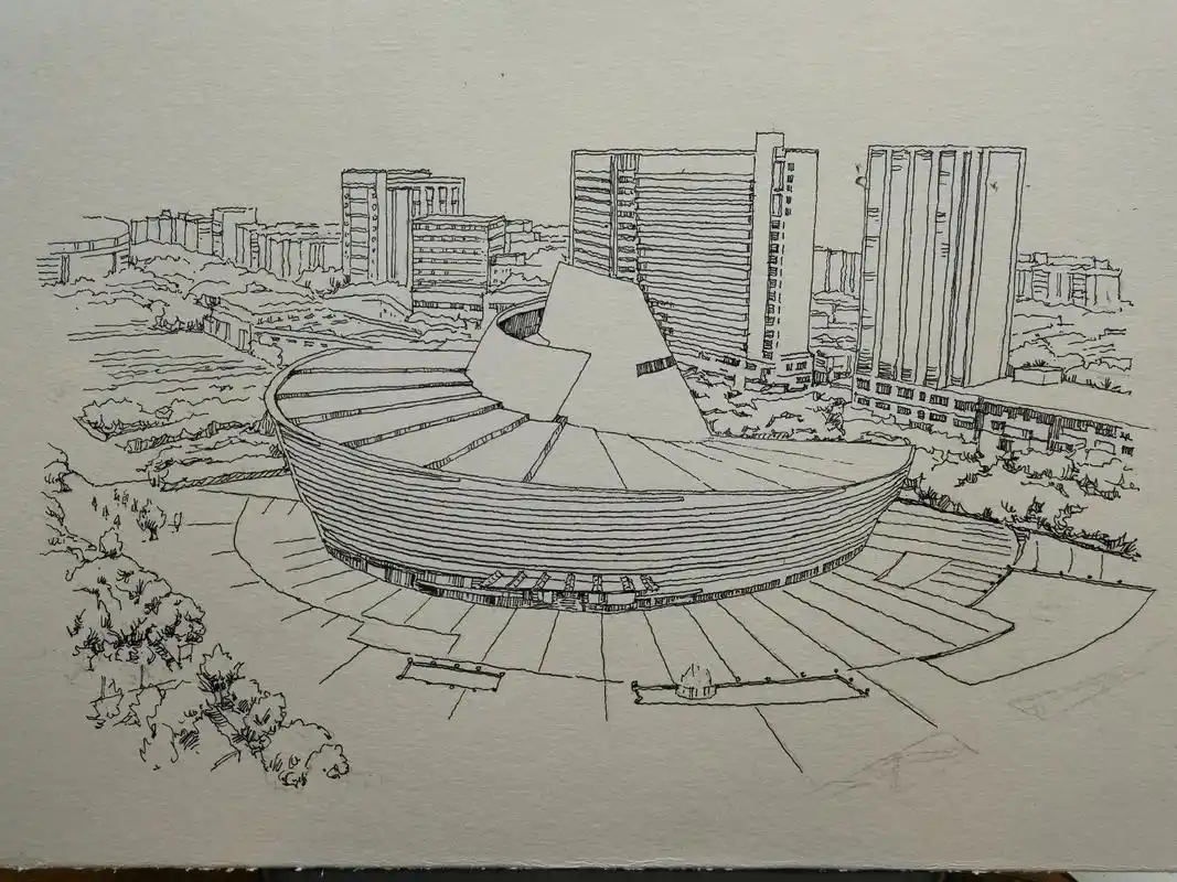 东莞手绘画##旅游文创 #画画使我快乐  - 抖音