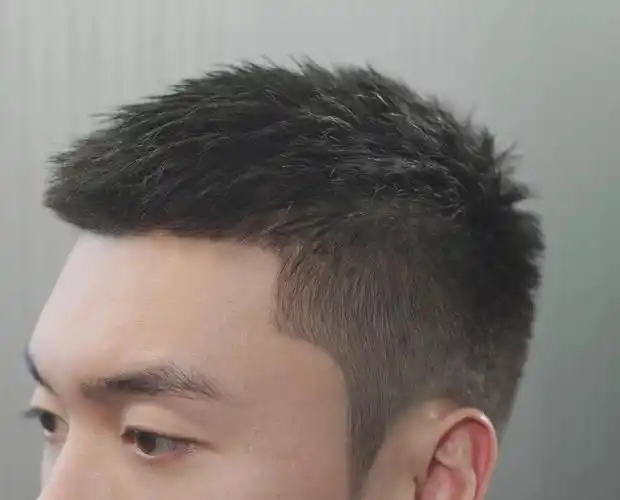 栗子头栗子头发型男士短发南宁男士发