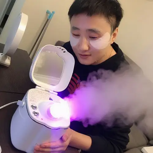 家用纳米补水蒸脸器_家用纳米焕肤spa dayshow智能蒸脸仪器蒸汽补水