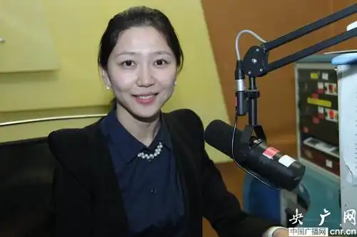 中央台美女主持人(央广网记者 杜虎 摄)