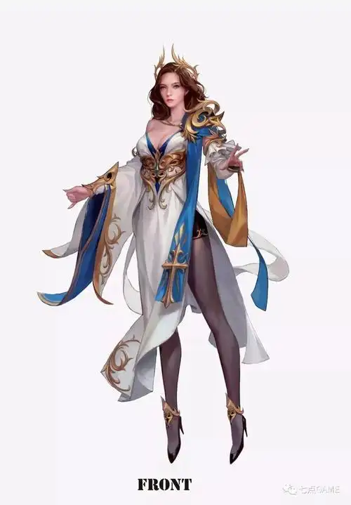 参考素材 | 韩风角色设计 三视图分享-7.game