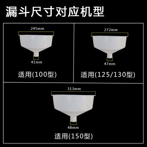 镇江磨浆机漏斗下料口进料口下料斗沧州沧县商用豆浆机配件