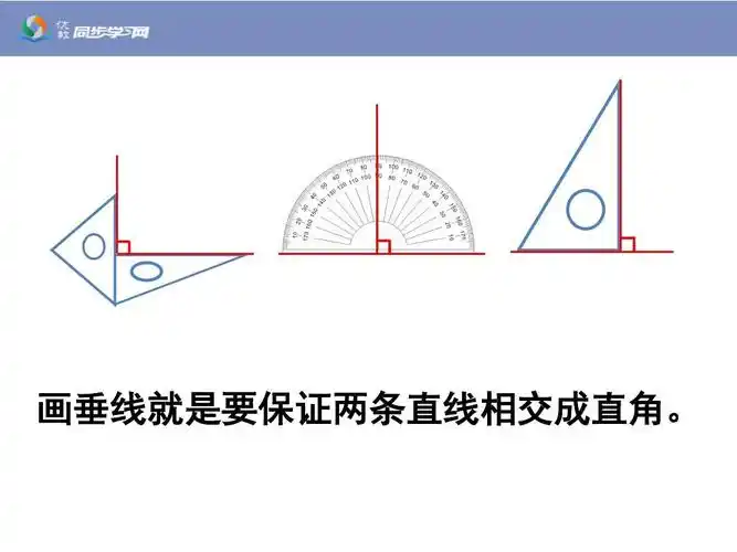 新人教版四年级数学上《平行四边形和梯形:画垂线(例2)》课件ppt