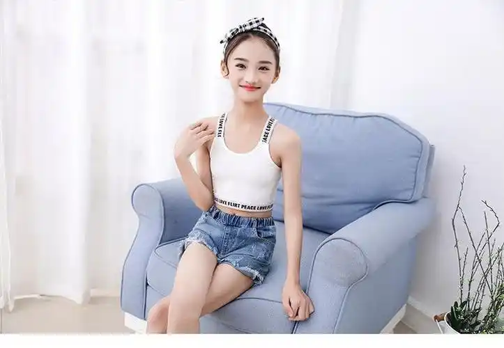 少女文胸发育期青春期13岁女孩内衣12一15岁女孩背心十岁女童吊带发育