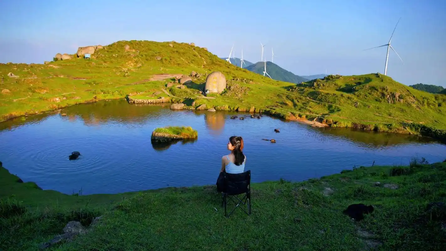 大水天池位于容县松山镇 - 抖音